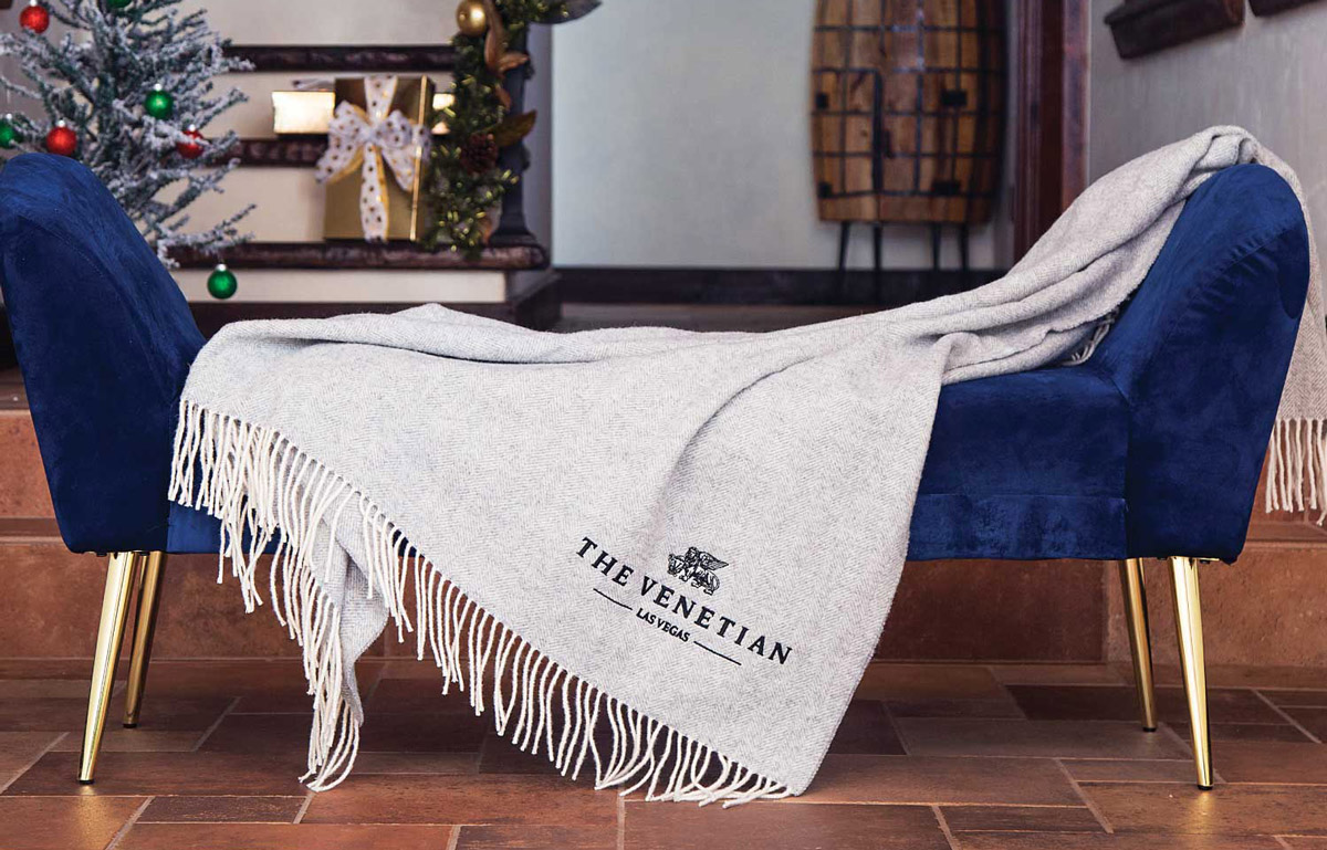 Herringbone Wool Blanket