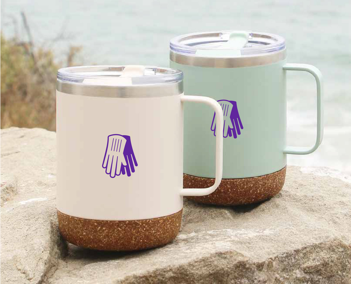 To-go mugs with lids